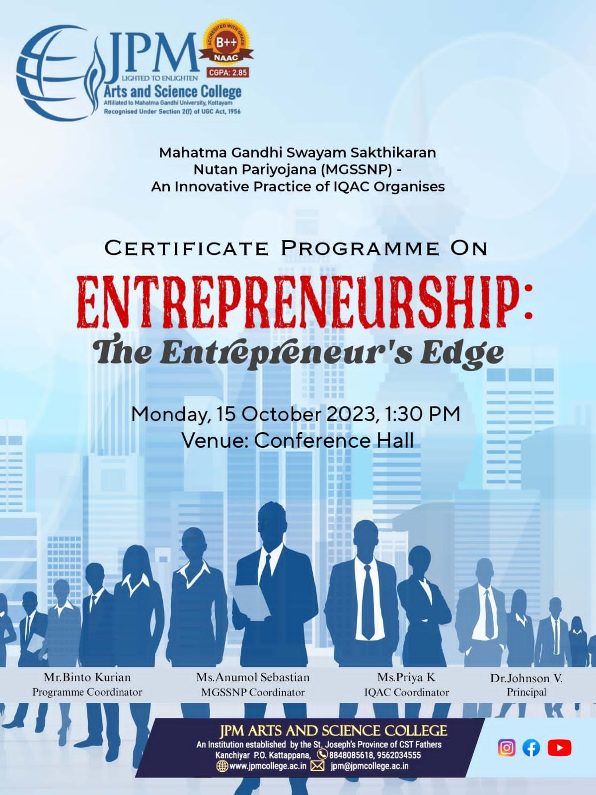 ENTREPRENEUERSHIP: THE ENTREPRENEUR'S EDGE